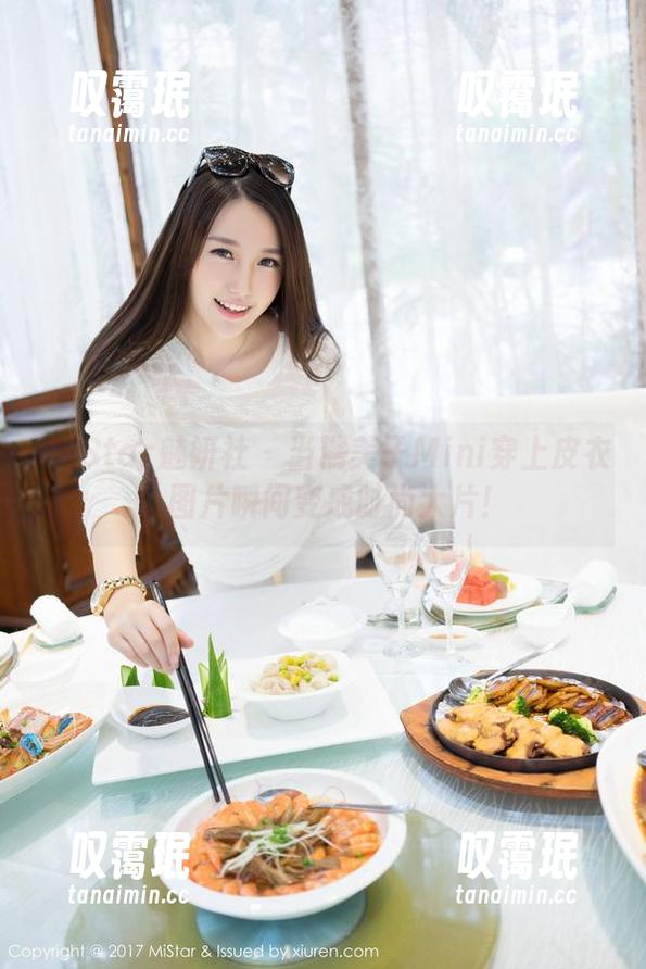 MiStar魅妍社-糯美子Mini MiStar魅妍社 - 当糯美子Mini穿上皮衣,图片瞬间变成时尚大片!