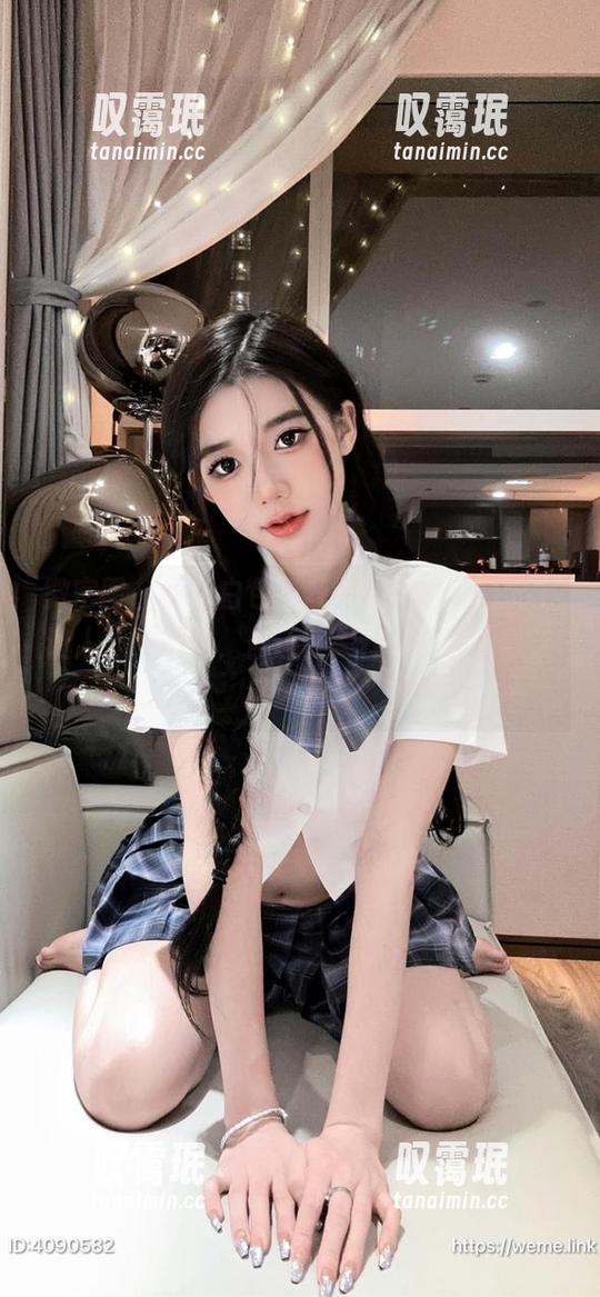 微密圈 - 绿色白色蕾丝图集放送，黎允熙让人心动不已，你还在等什么！资源就该这么拿！